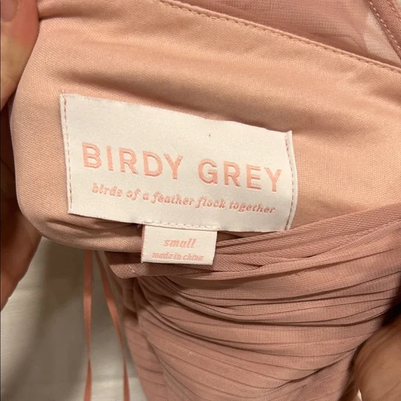 Sleeveless Chiffon Maxi Dress in Dusty Rose - Picture 4 of 4